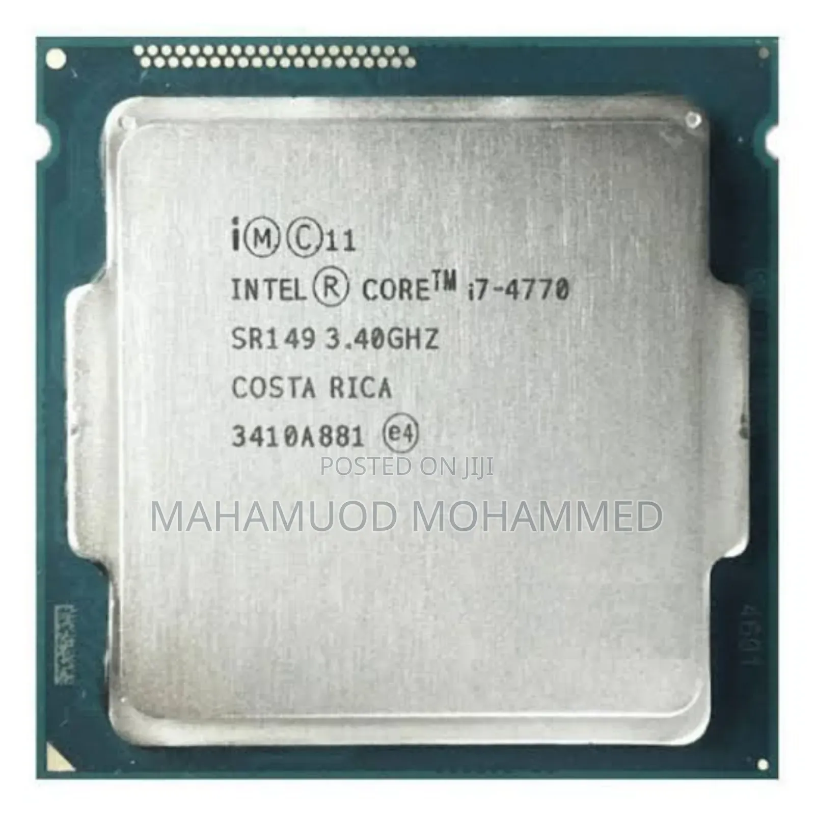 4th Generation I7 4770 Intel Processor