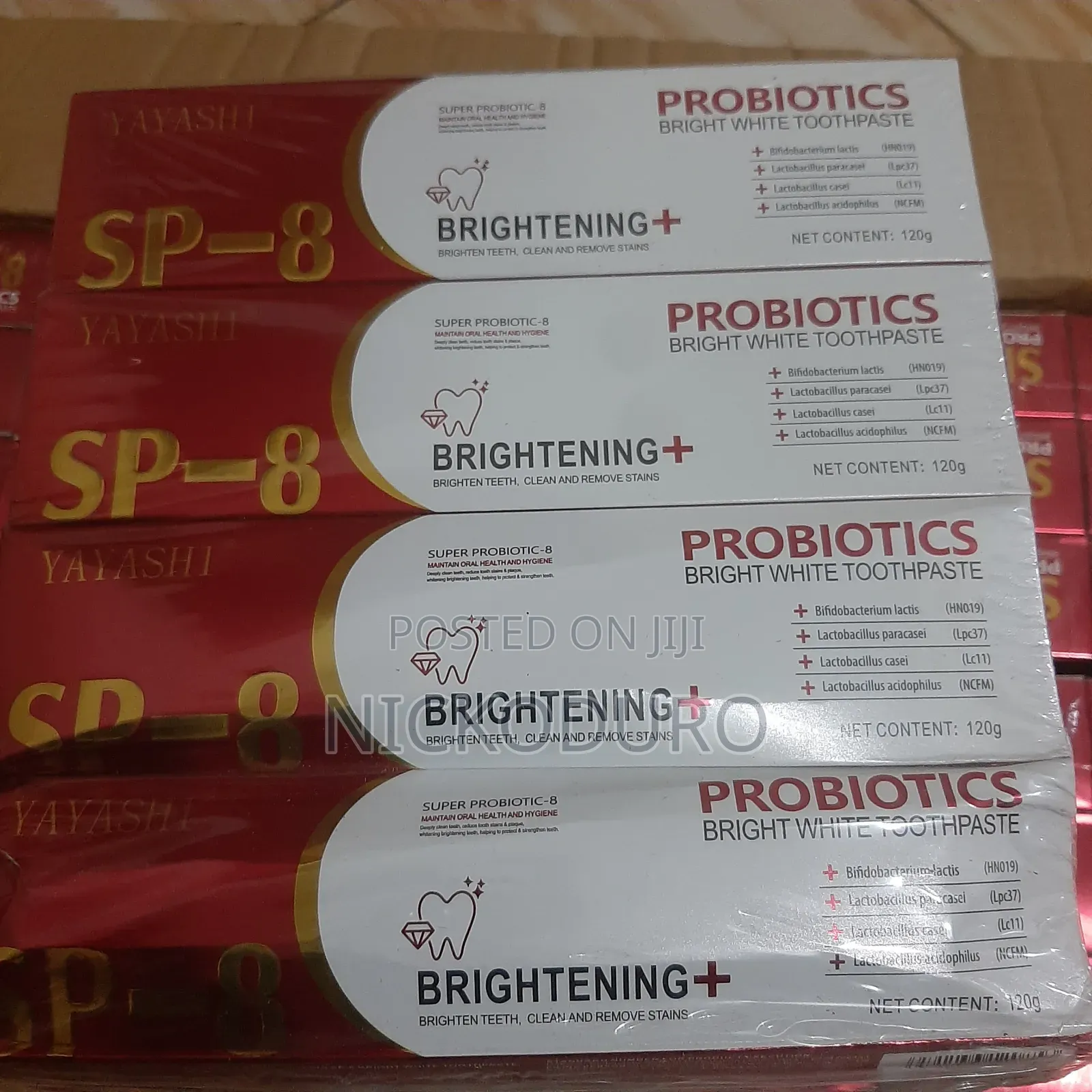 Sp-8 Probiotic Whitening Toothpaste !