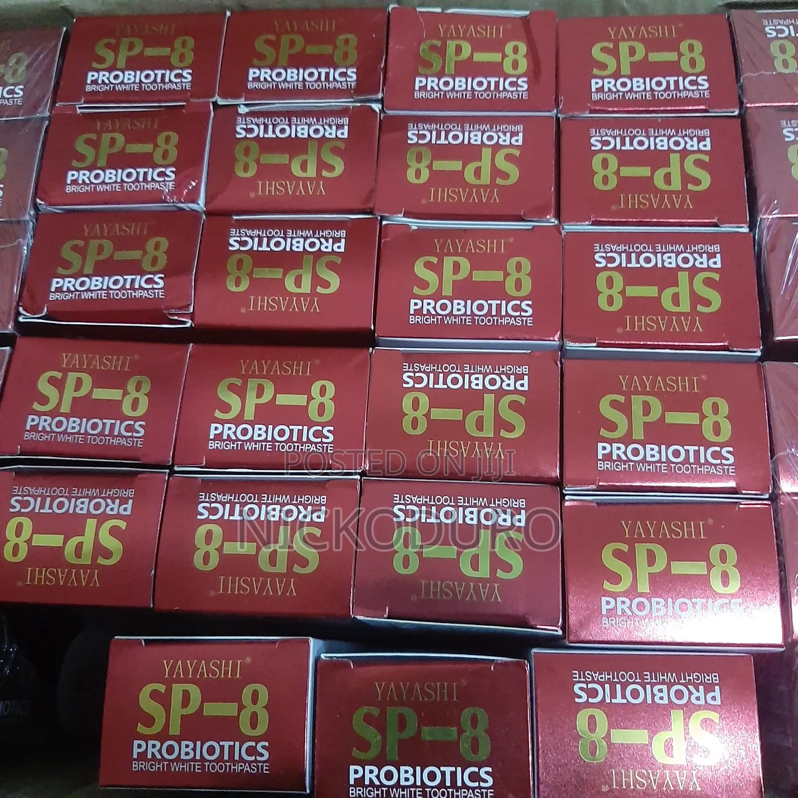 Sp-8 Probiotic Whitening Toothpaste !