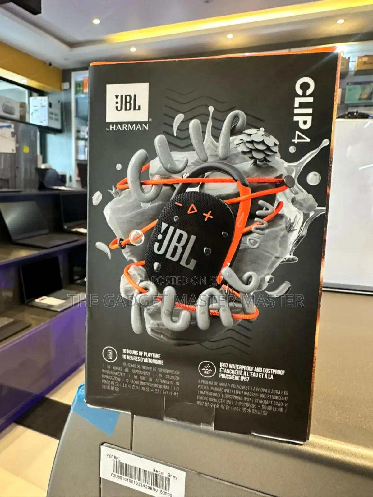 JBL Clip 4 Portable Bluetooth Speaker