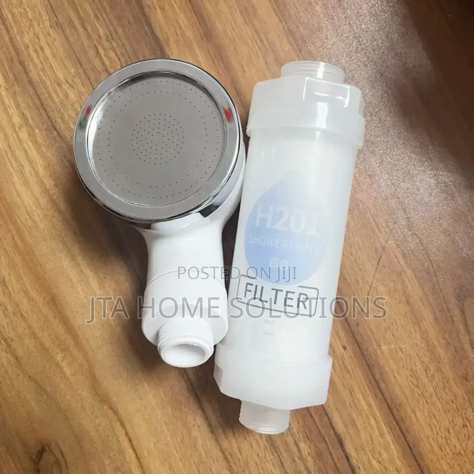 H201 Shower Filter. Removes Chlorine Hard Water. For Skin Hair