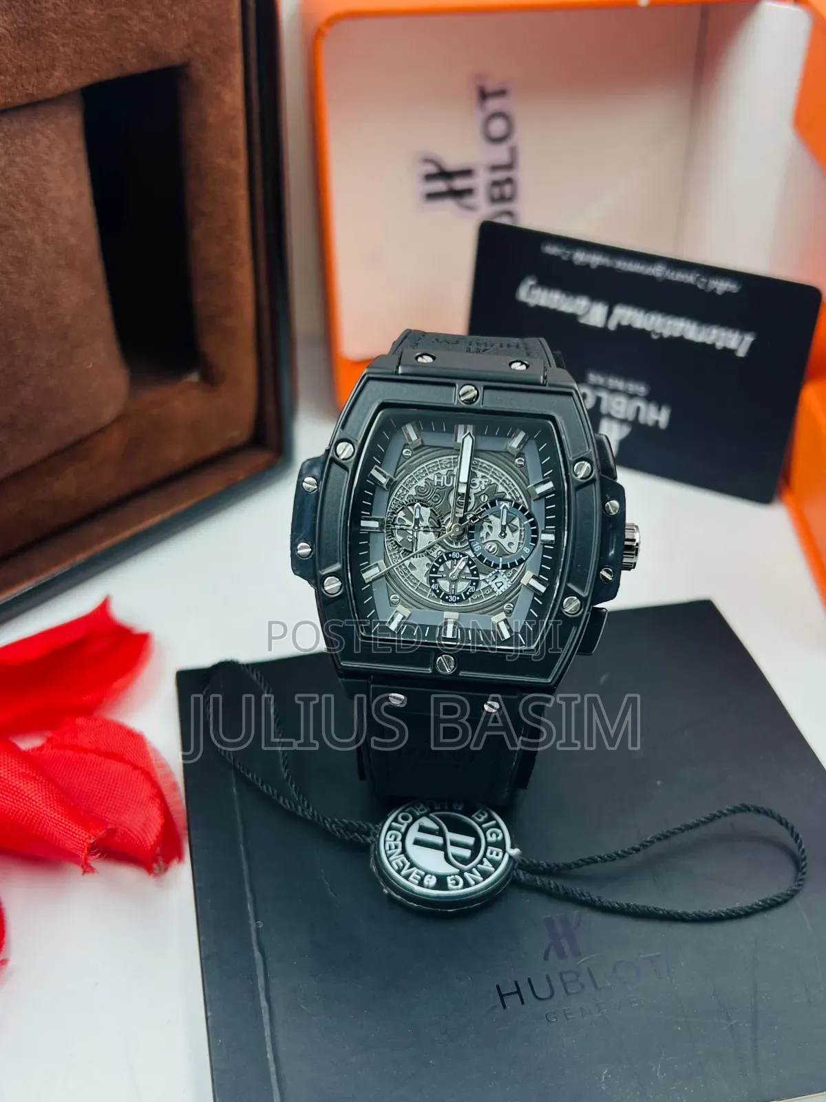 Hublot Leather Watch