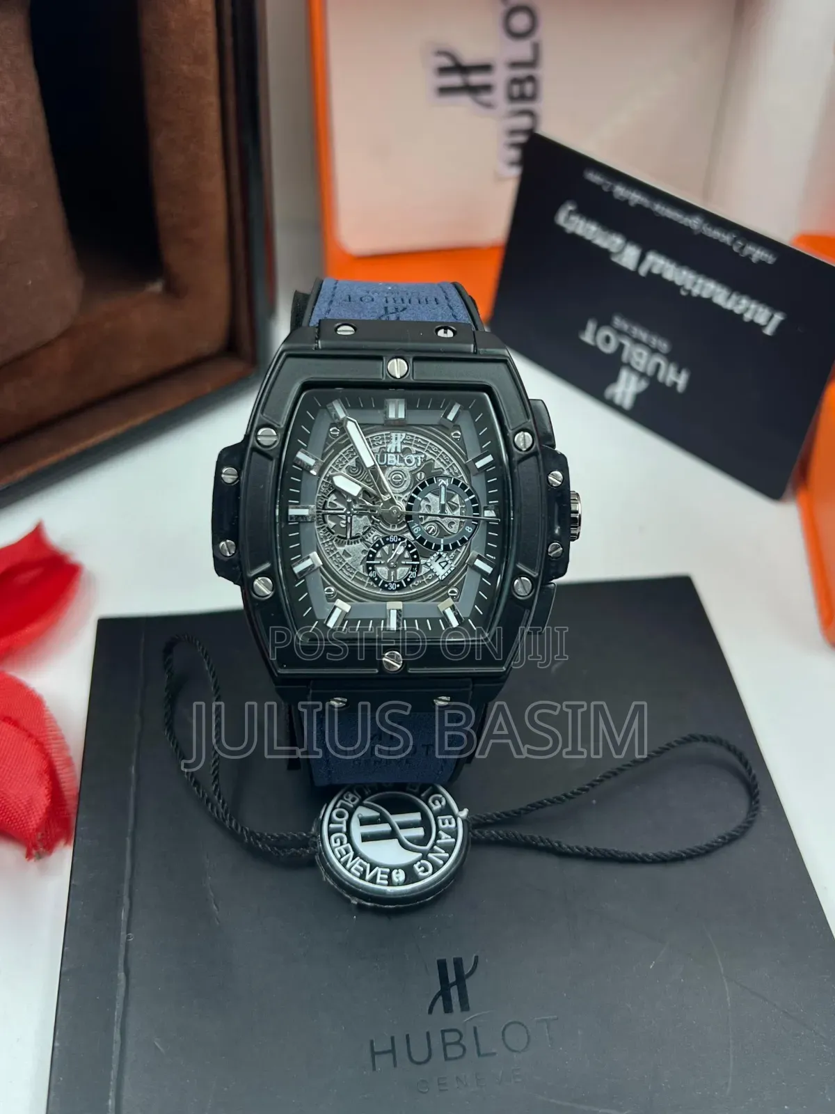 Hublot Leather Watch