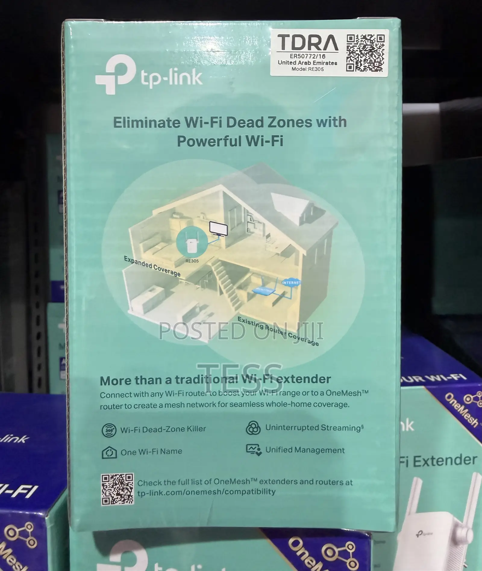Tp-Link Wifi Range Extender Ac1200 Dual Band Re305