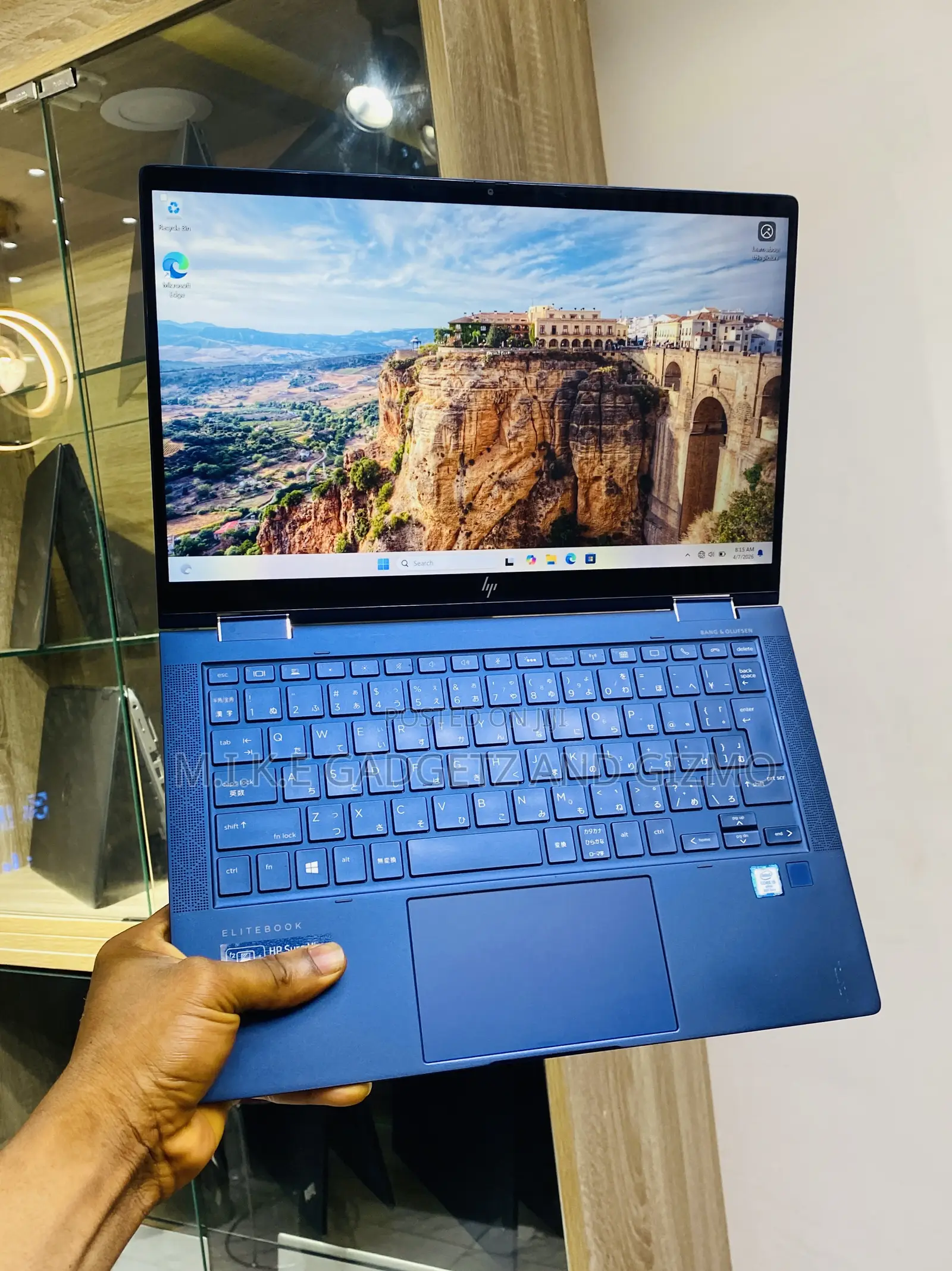 Laptop HP Dragonfly G1 8GB Intel Core i5 SSD 256GB