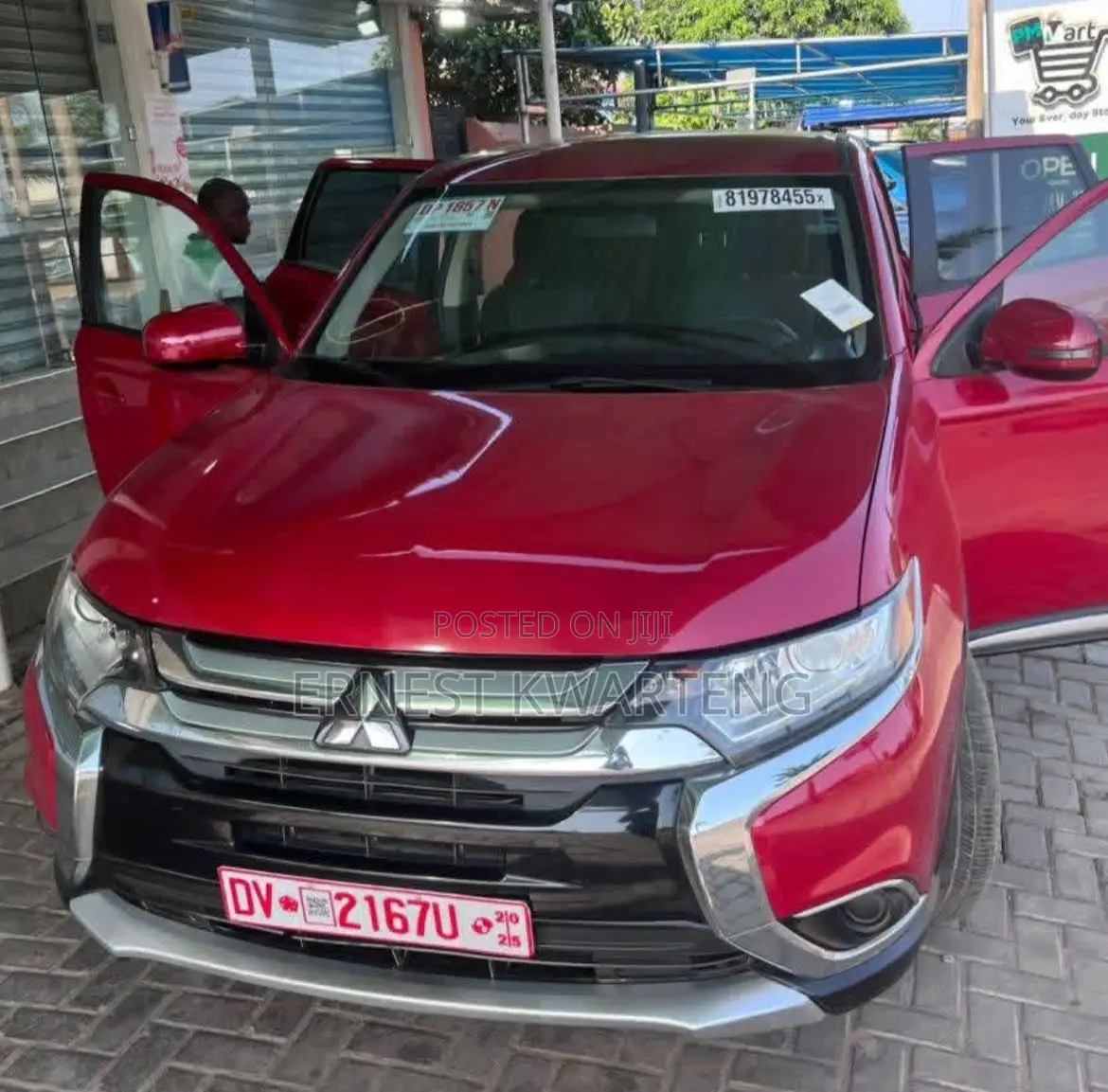 Mitsubishi Outlander 2017 Red