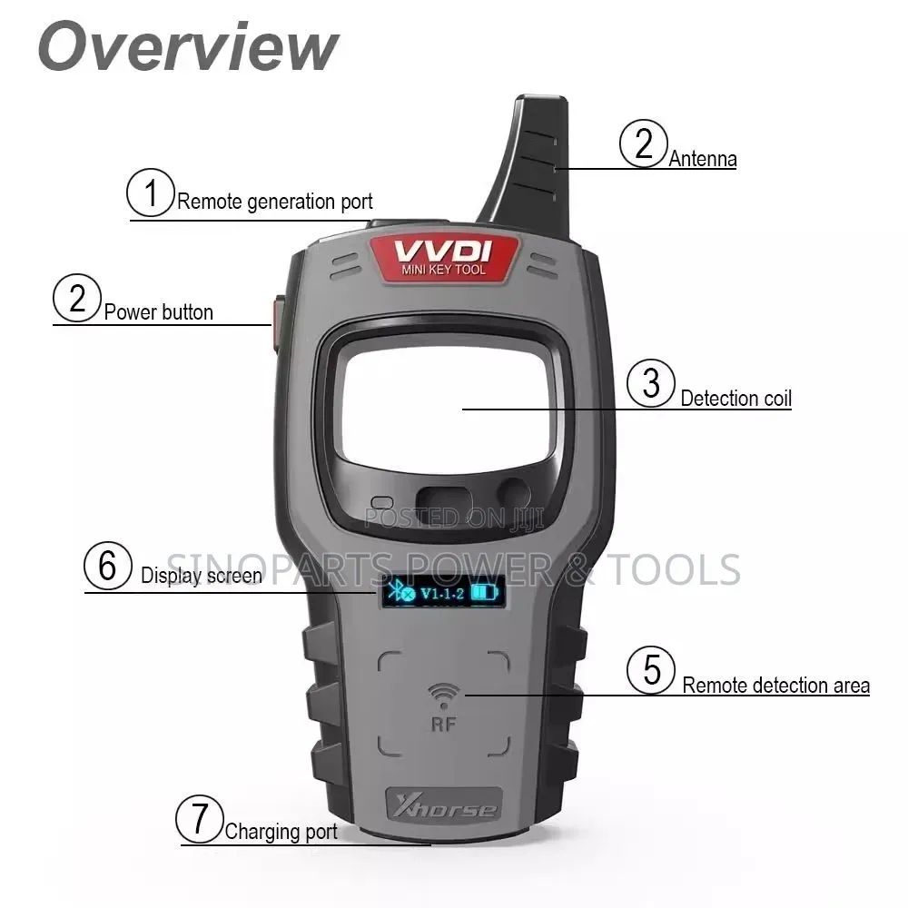 Xhorse Vvdi Mini Key Tool | Remote Programming Key Matching