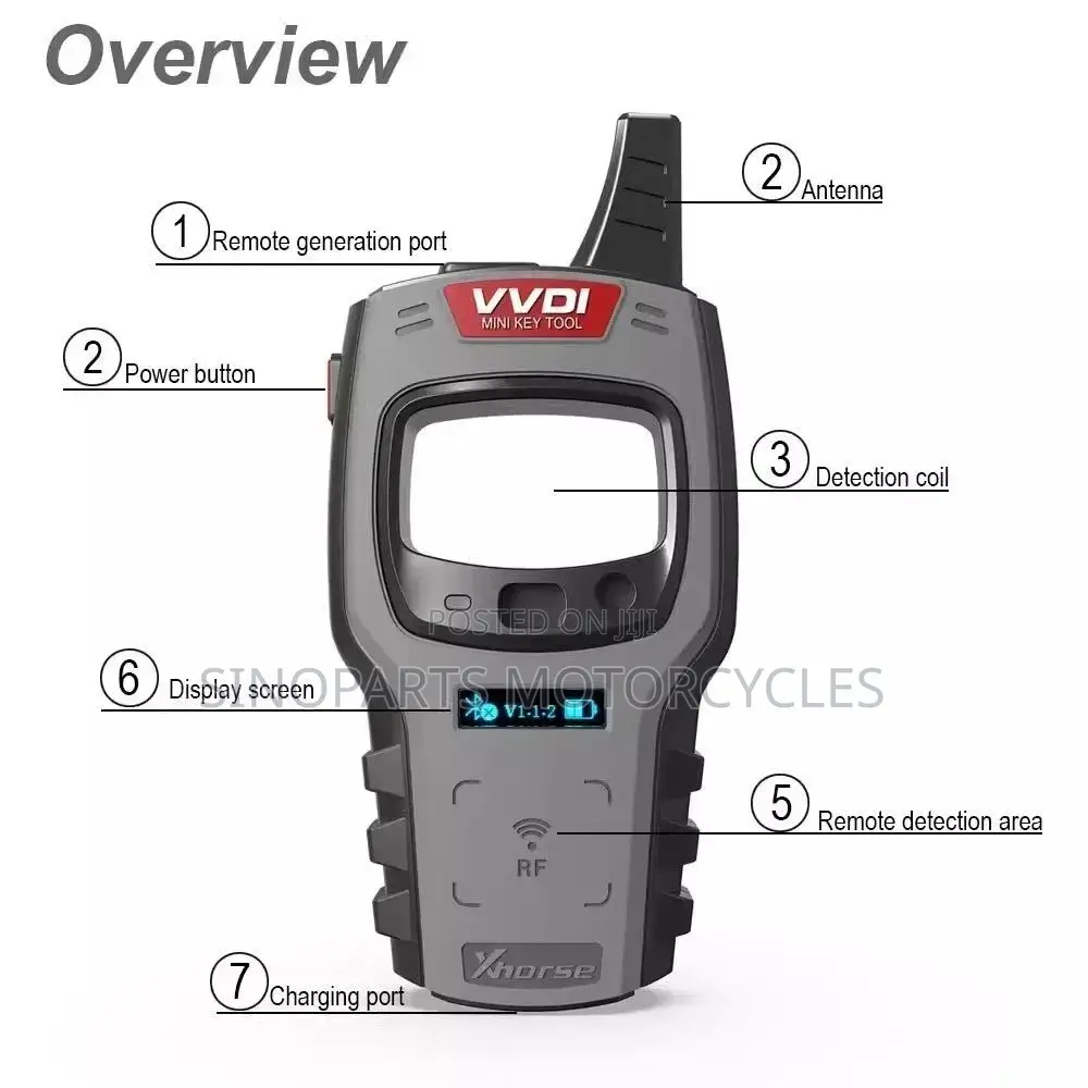 Xhorse Vvdi Mini Key Tool | Remote Programming Key Matching