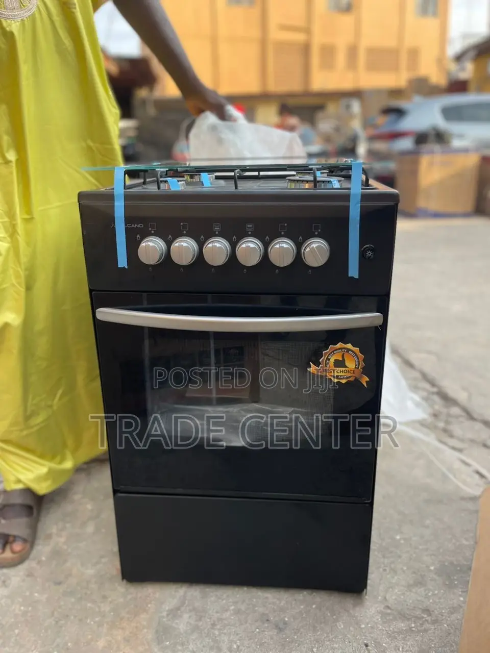 Volcano 50*50 4 Burner With Oven,Grill Cooker