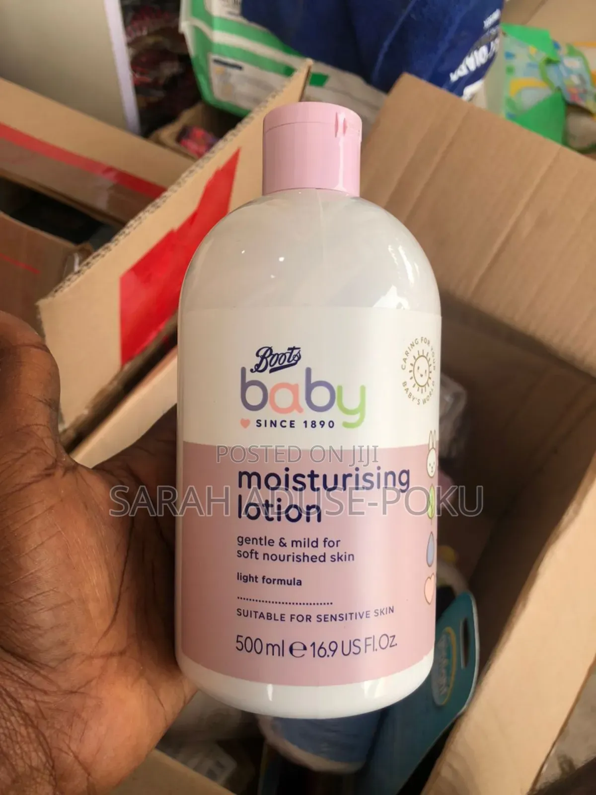 Boots Baby Lotion