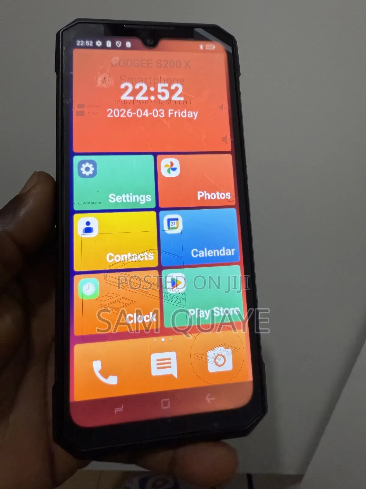 New Doogee S200X 512 GB Black