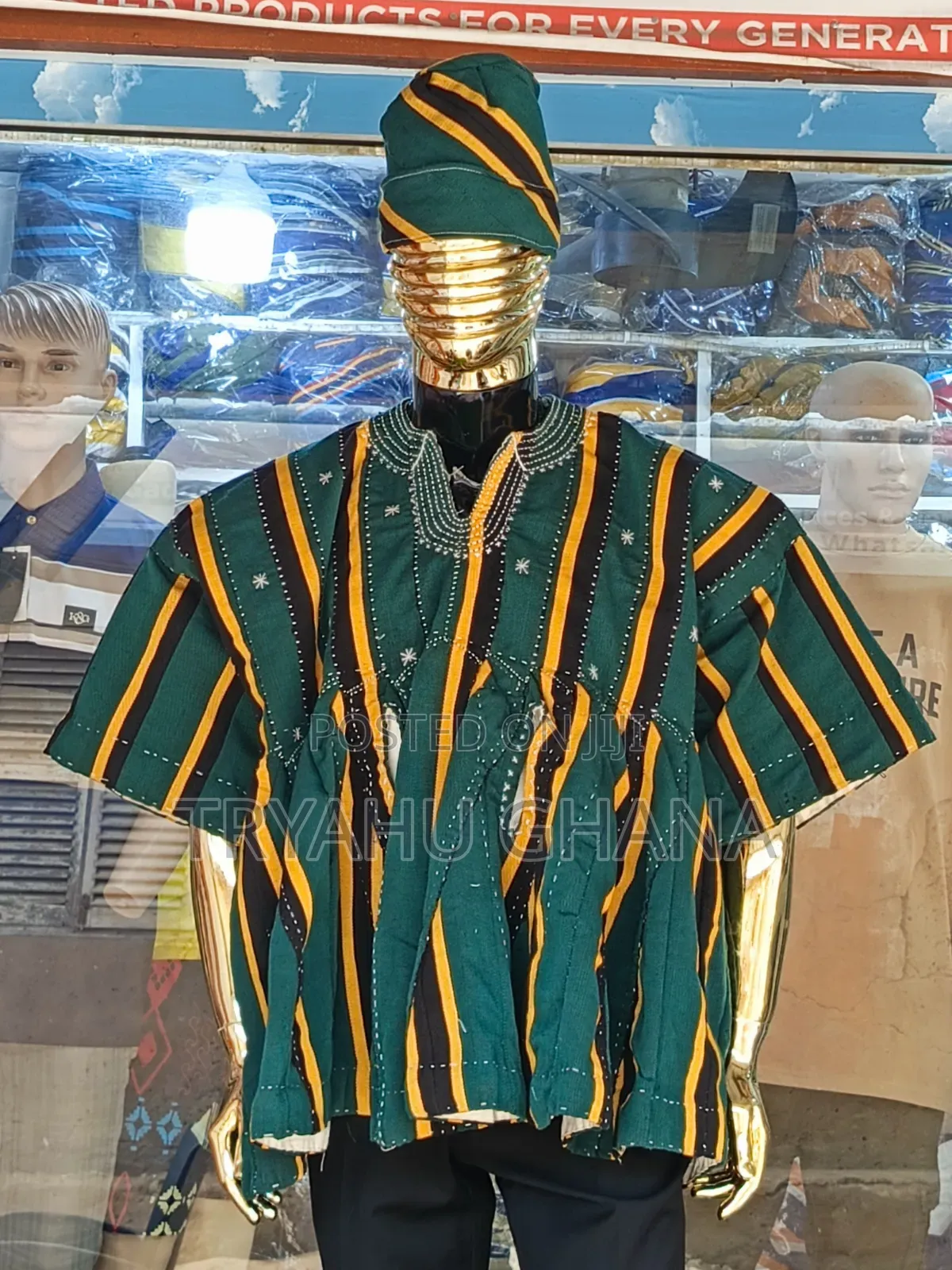 Shop Elite Northern Batakari Smock – Luxury Fugu Collection