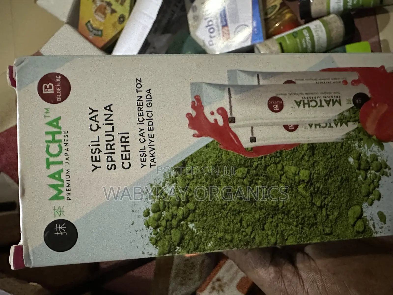 Matcha Powder + Strawberry 20satchets