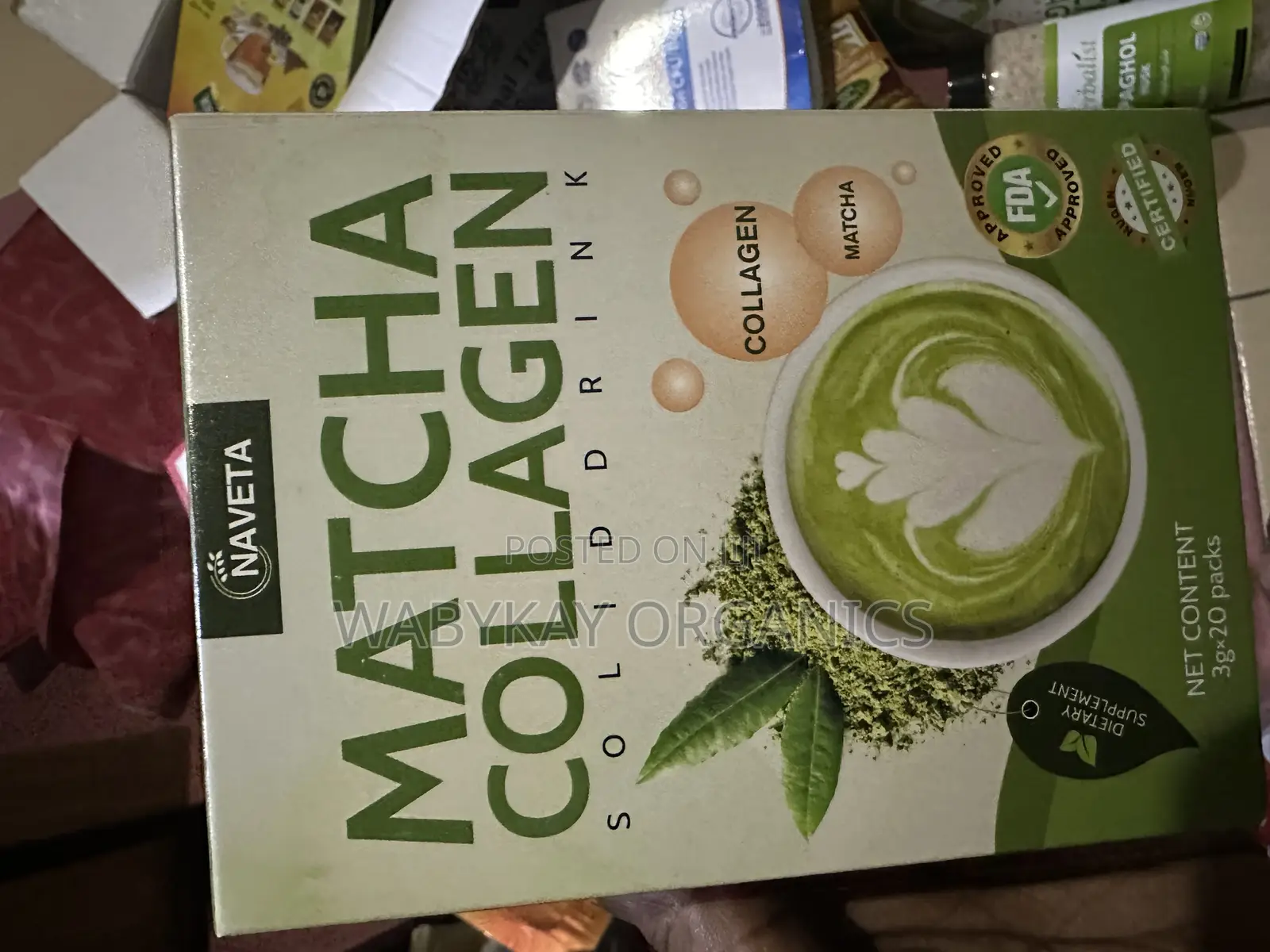 Matcha Collagen Solid Drink