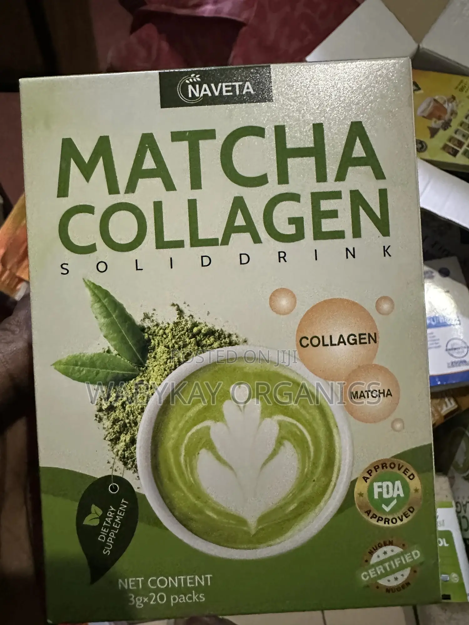 Matcha Collagen Solid Drink