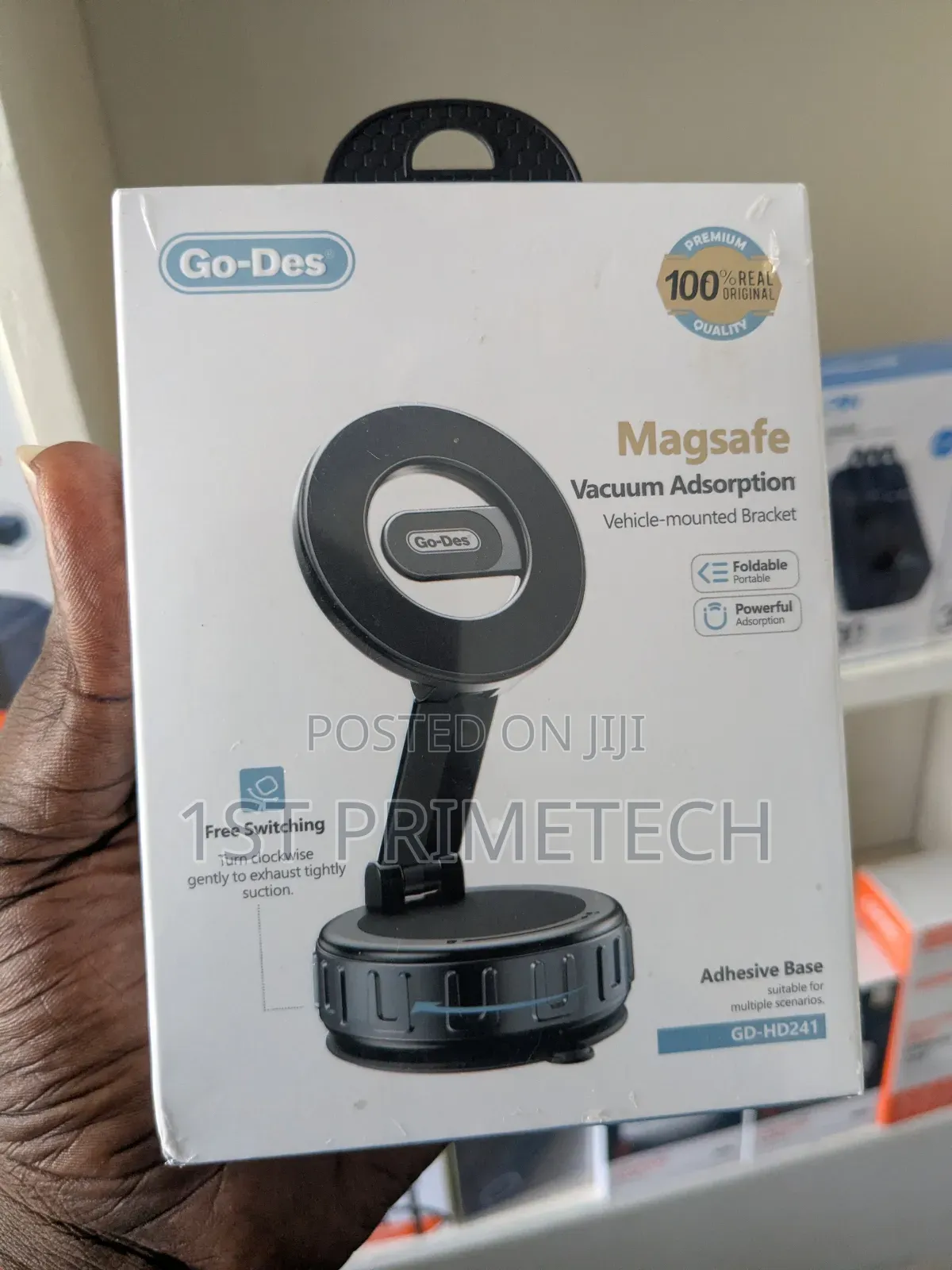 Go Des Magsafe Vacuum Absorbtion Phone Holder