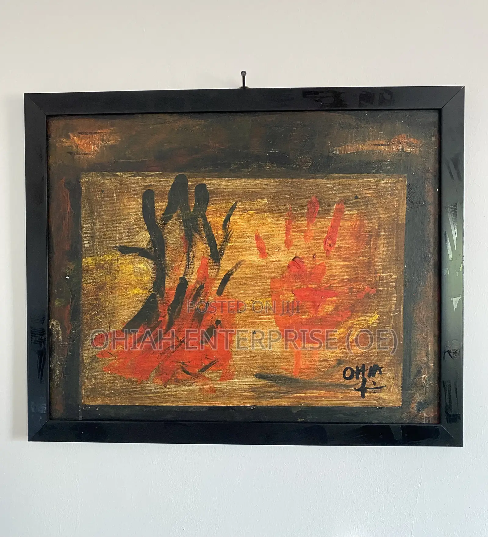 Beautiful Hand-Painted Abstract Art With Deep Meaning