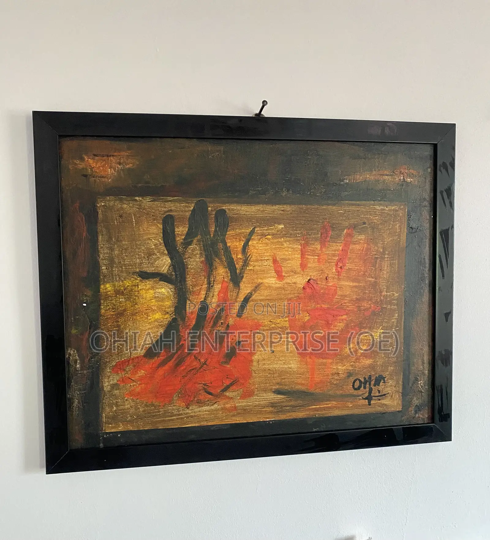 Beautiful Hand-Painted Abstract Art With Deep Meaning