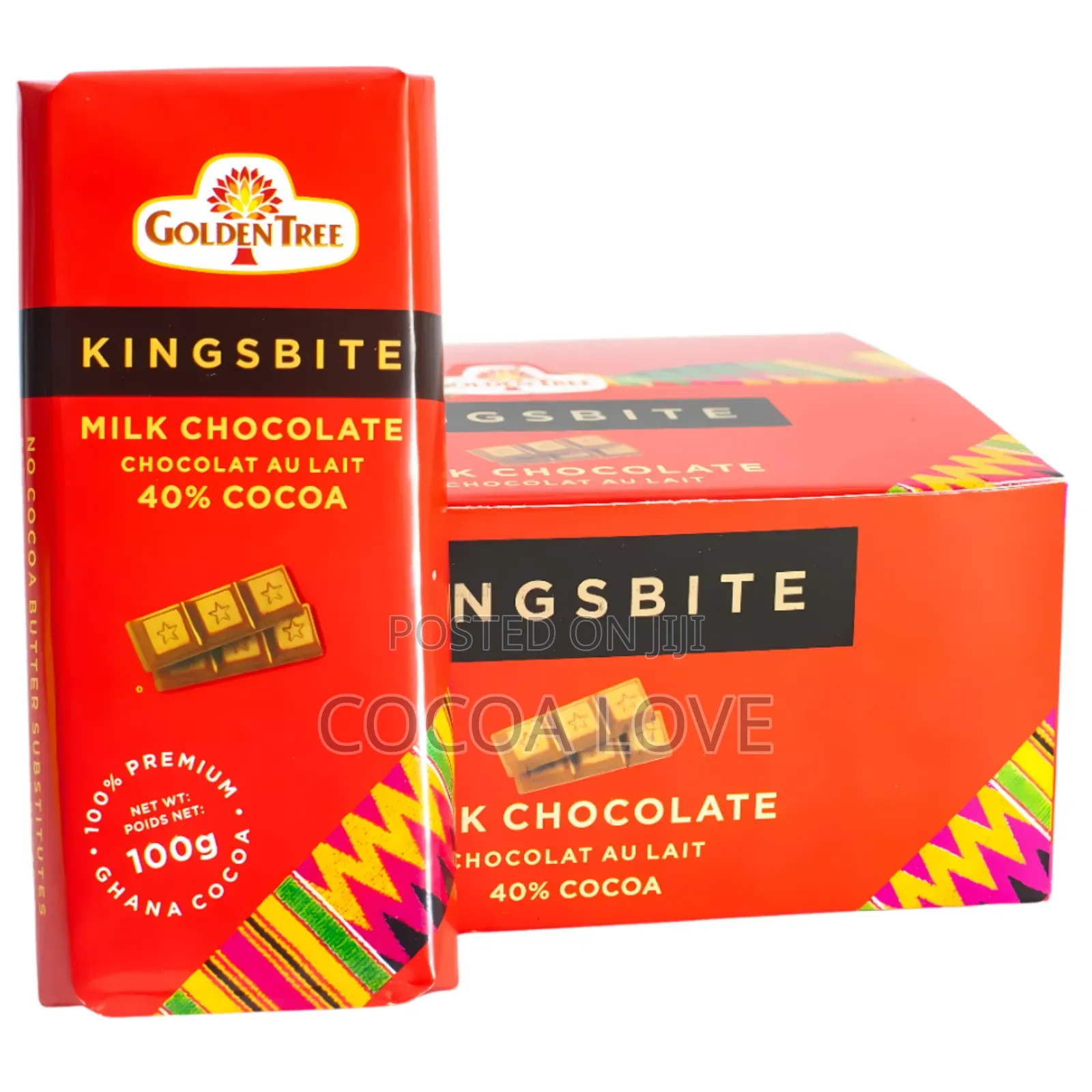 Kingsbite Chocolate 100grams