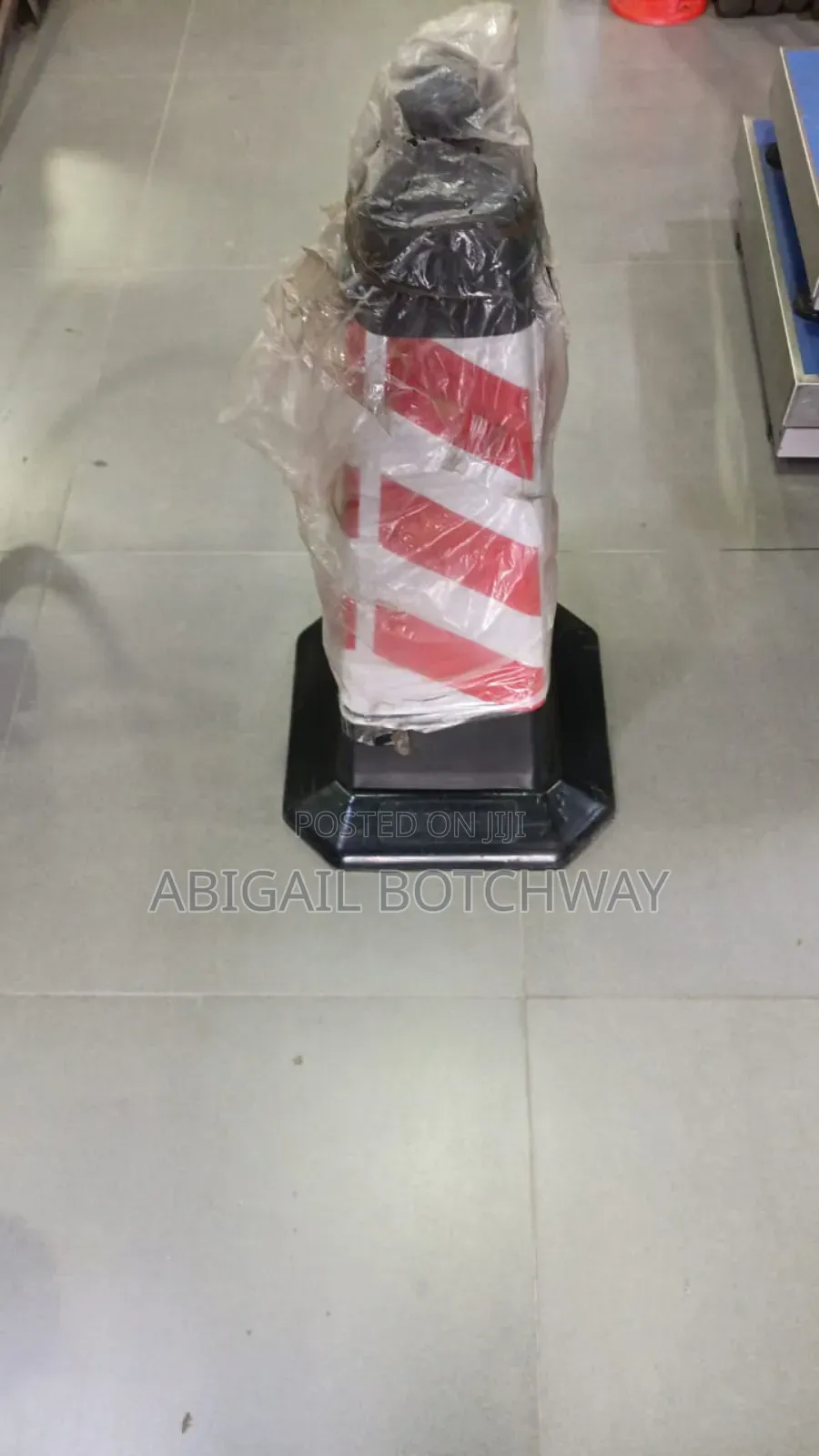 Traffic Cone Pe + Rubber Square