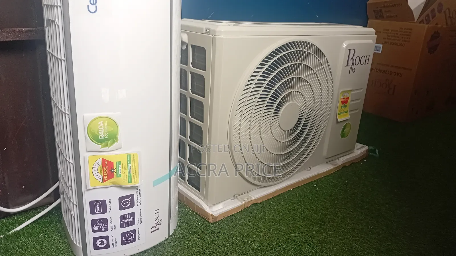 Beautiful Night Air Conditioners 1.5hp Roch Air Conditioners