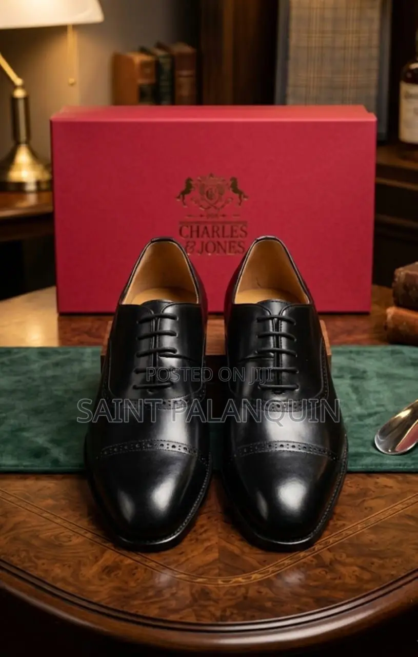 Oxford Quality Men Black Shoe