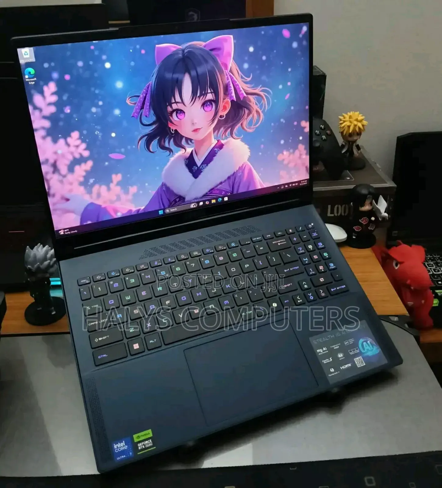 New Laptop MSI Stealth 16 AI Studio 16GB Intel Core 7 SSD 1T