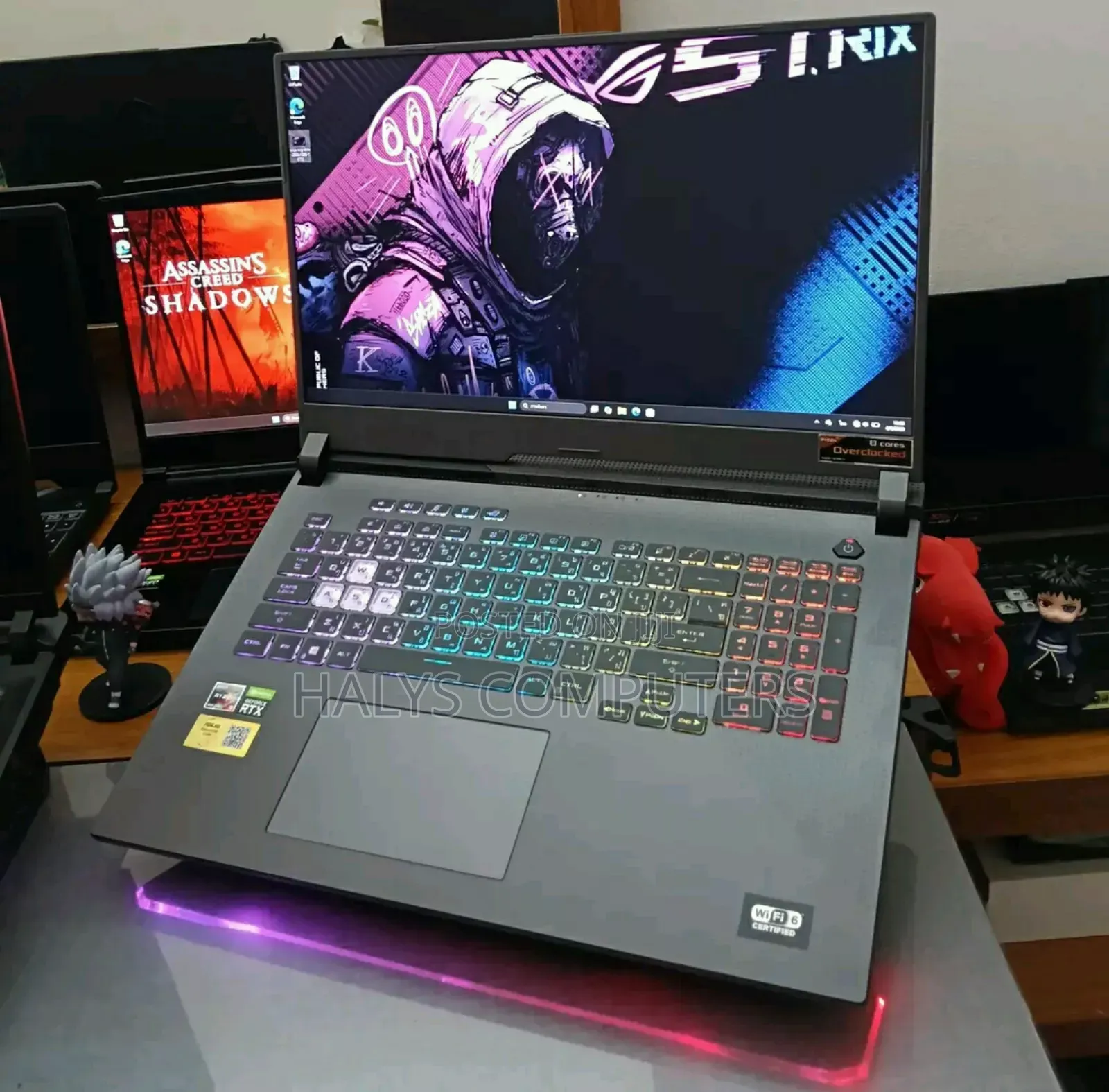 New Laptop Asus ROG Strix G17 16GB Intel Core i7 SSD 1T