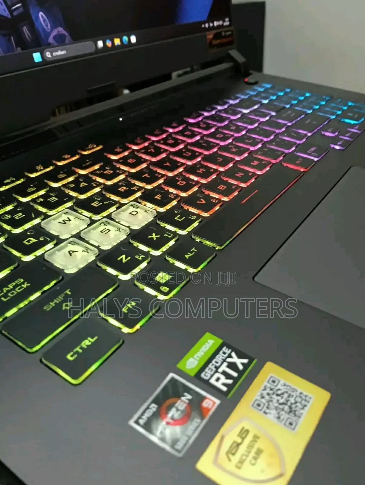 New Laptop Asus ROG Strix G17 16GB Intel Core i7 SSD 1T