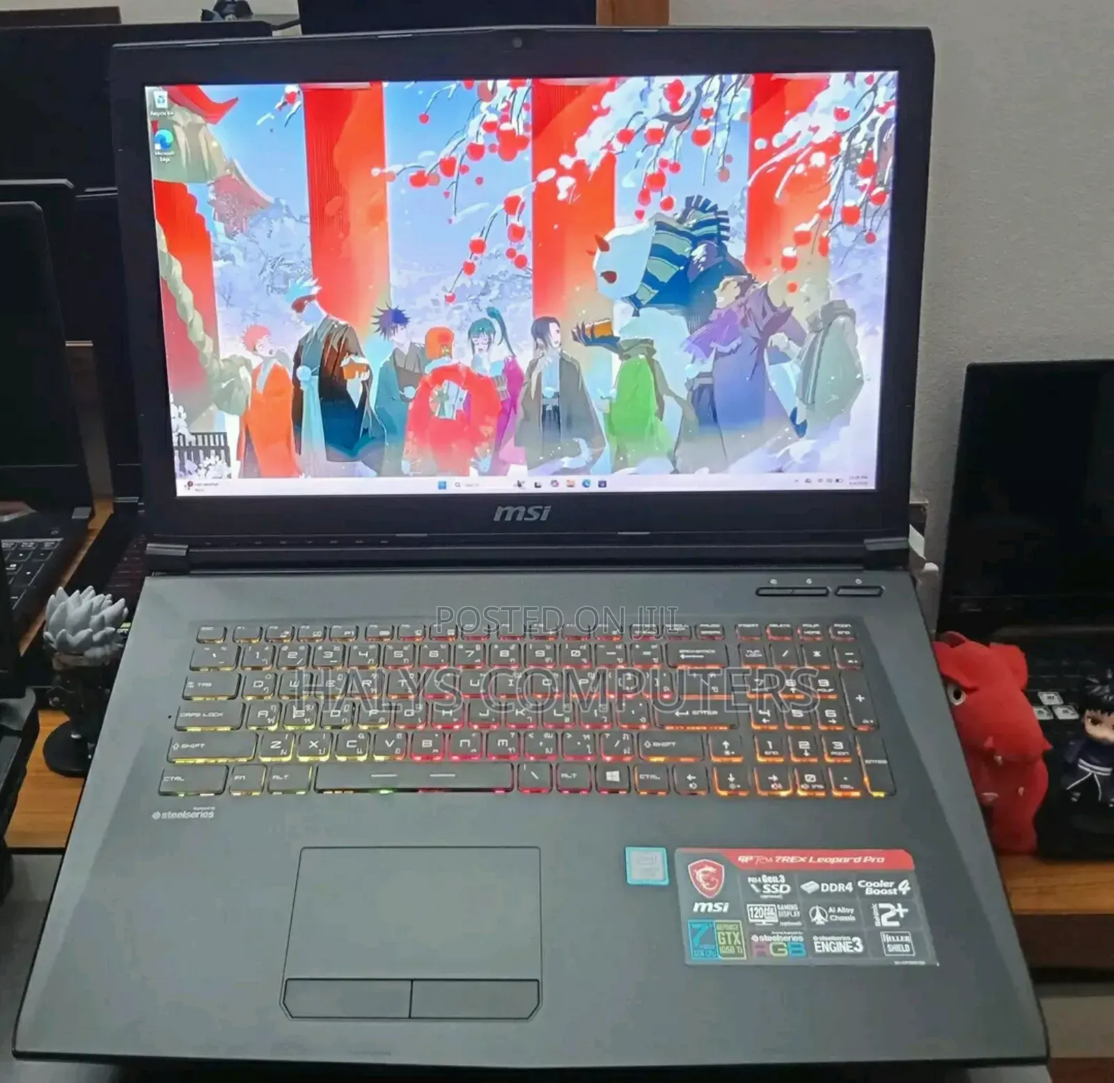 New Laptop MSI GF63 16GB Intel Core i7 SSD 1T
