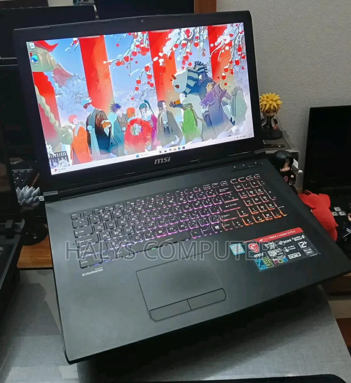 New Laptop MSI GF63 16GB Intel Core i7 SSD 1T