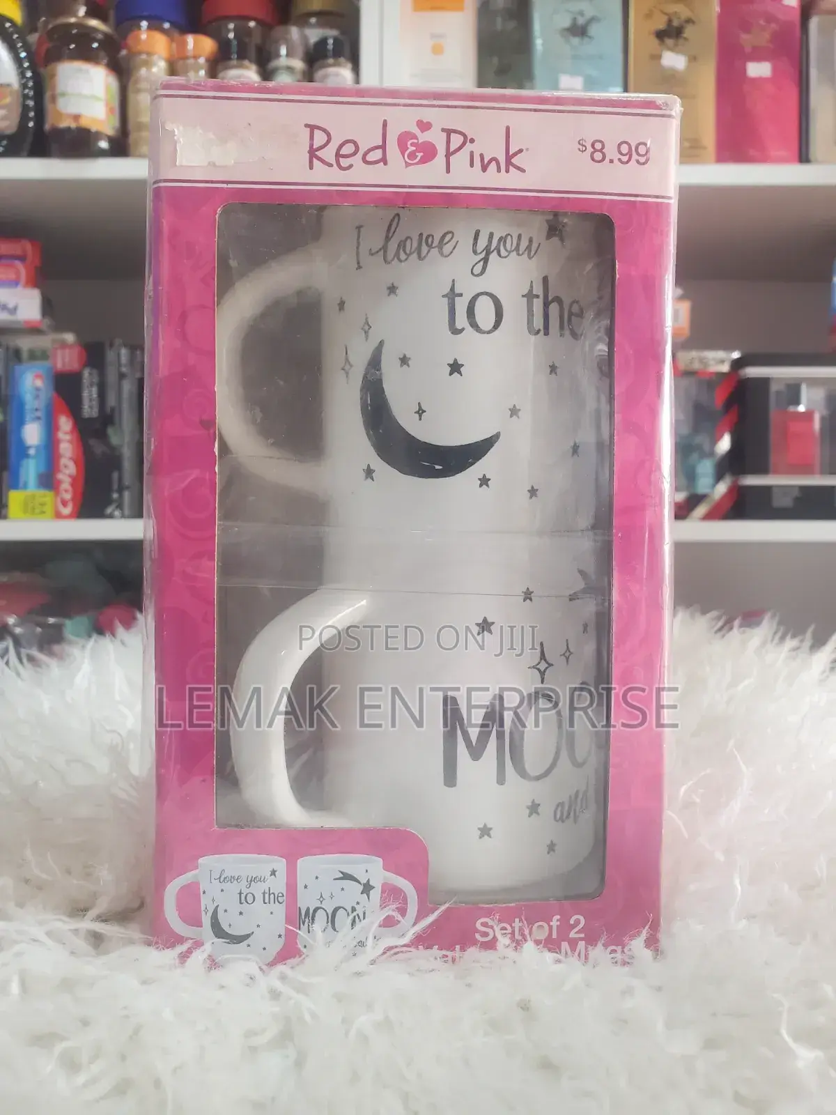 Set of 2 Valentine Mugs