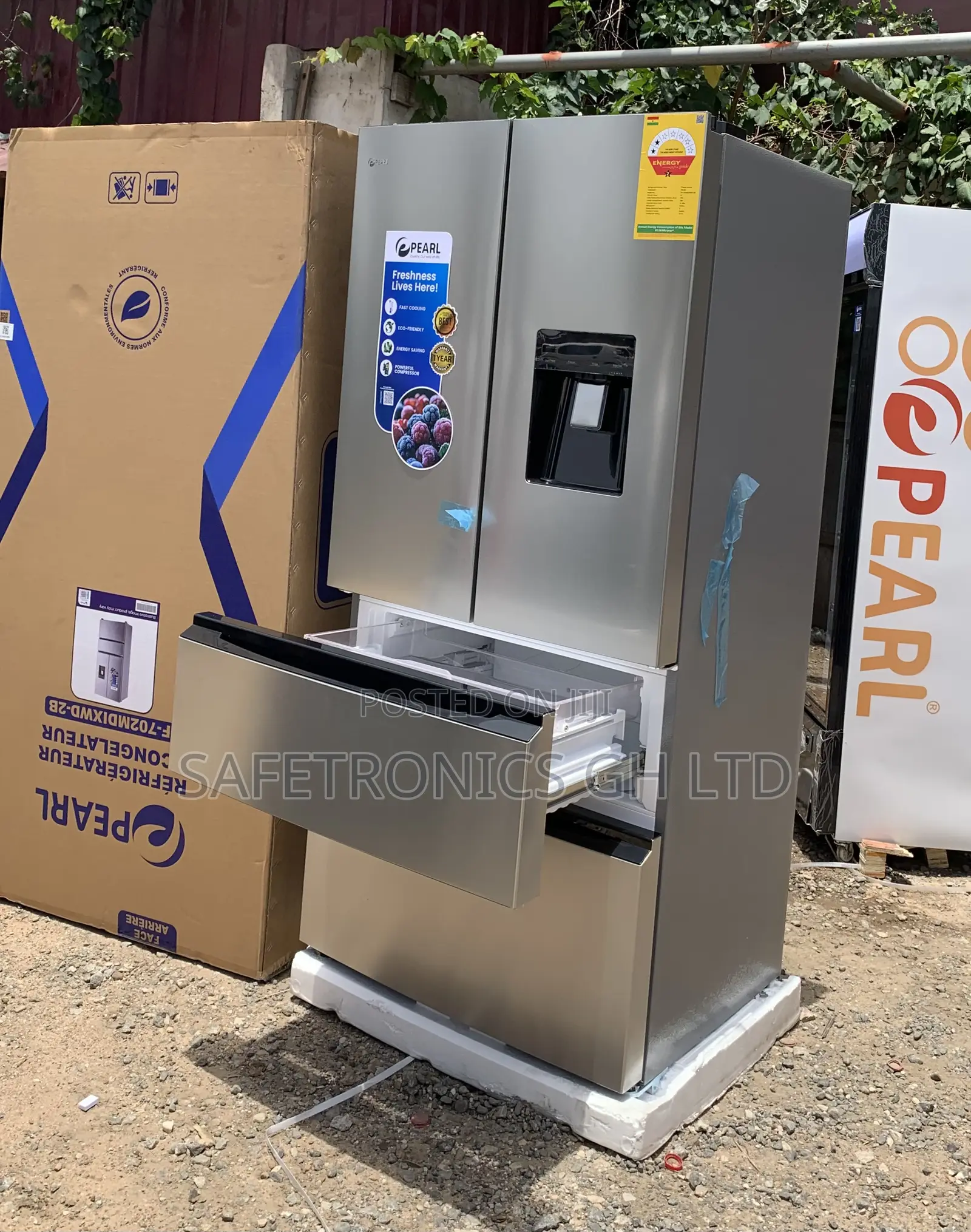 Zealous New Pearl 531l Fridge (Pf-702mdixwd-2b)4 Doors Dispenser