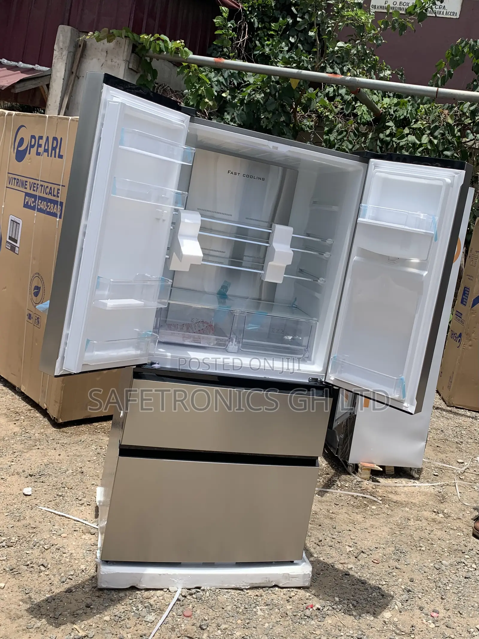 Buy Essential Pearl 531l Fridge (Pf-702mdixwd-2b) 4 Doors Dispenser