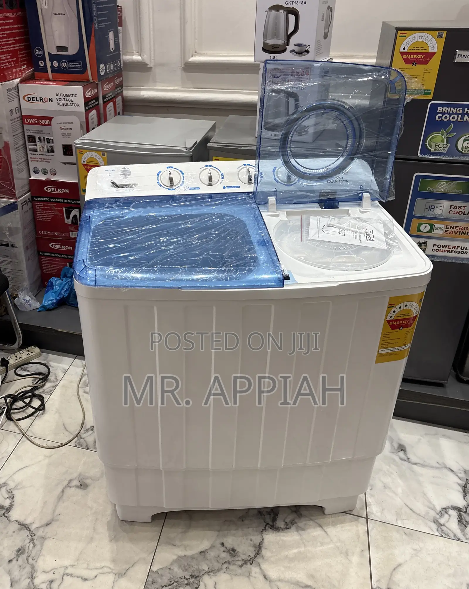 Order Classic Zara 13kg Twin Tub Washing Machine(Transparent Lid)
