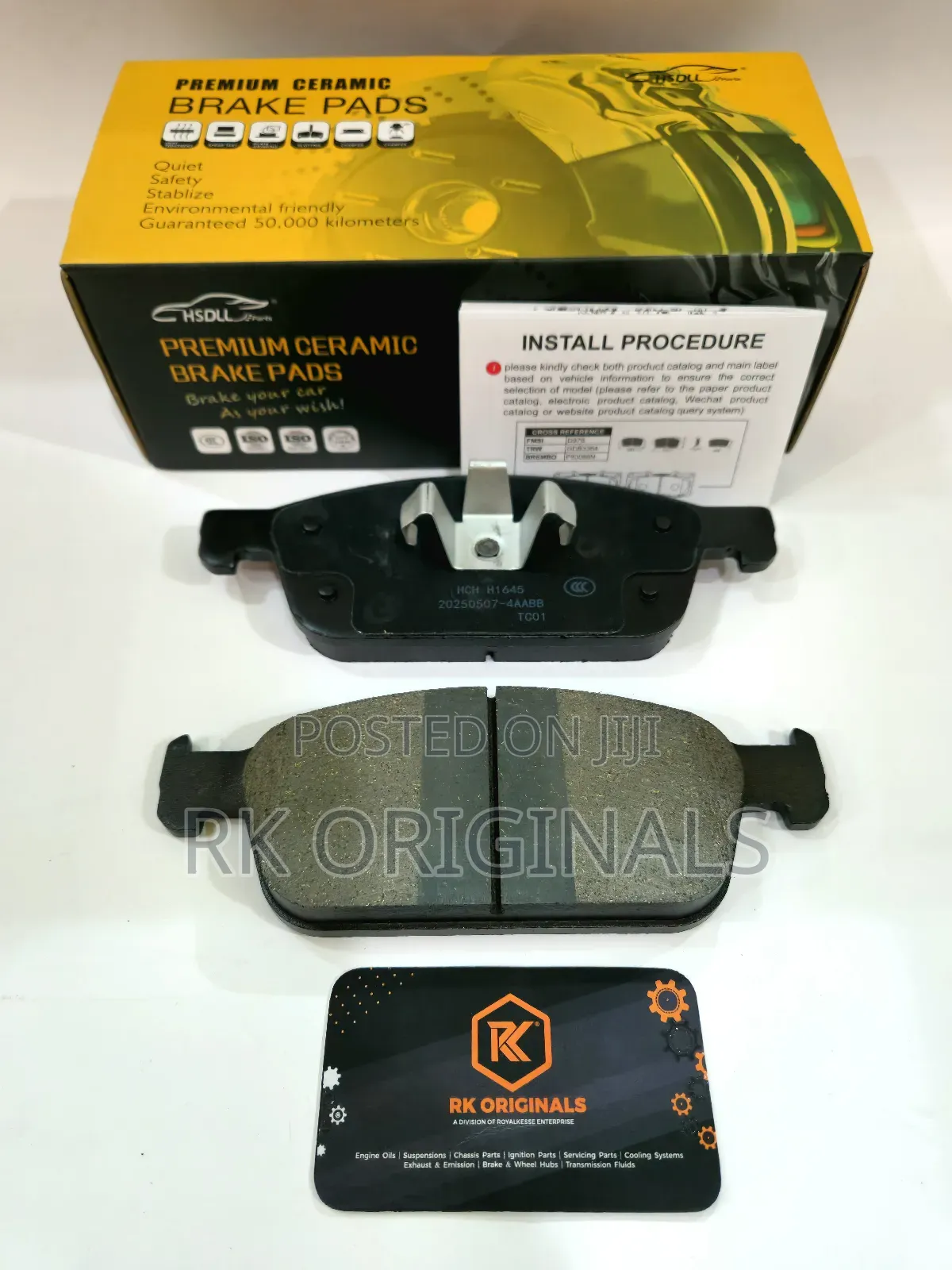 Ford Escape 13-19/Transit Connect 14-18/Kuga 17-21 Ceramic Front Pad