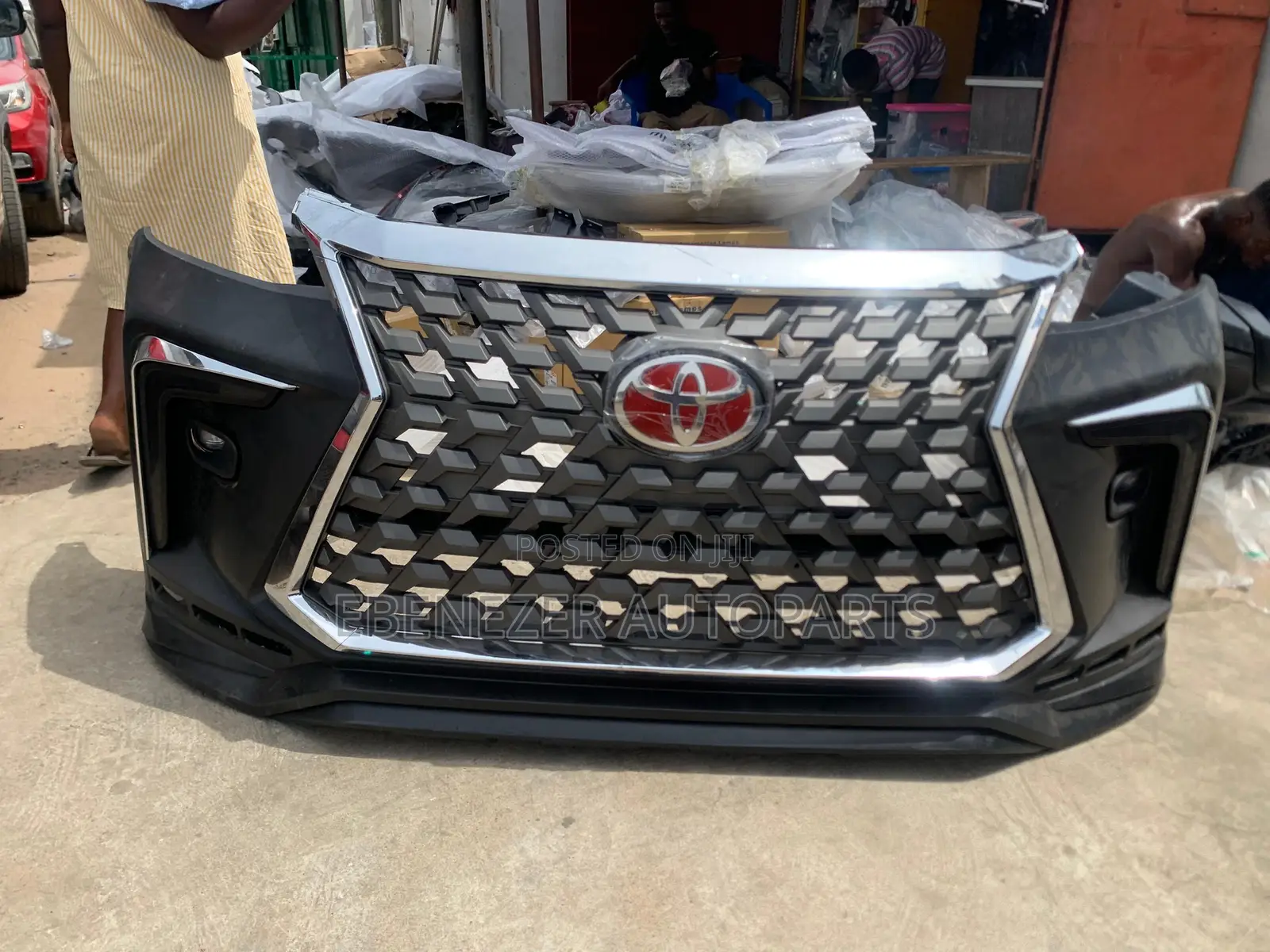 Toyota Fortuner Lexus Spec Front Bumper 2020 2021 2022 2023