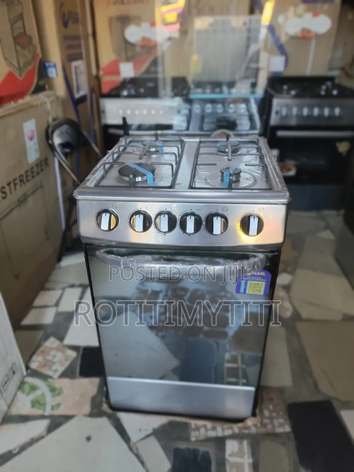 Pearl 4 Burner Durable Gas Cooker