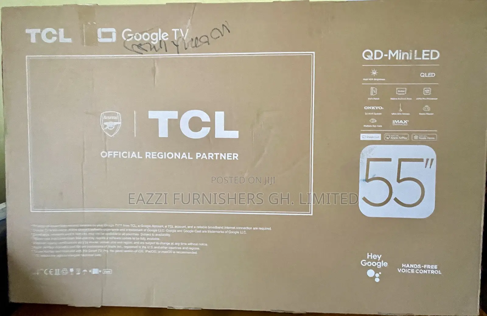 High Uk Gaming Tv Active 144hz Hdr Brightness Booster Tcl 55 C6k-uk Tv
