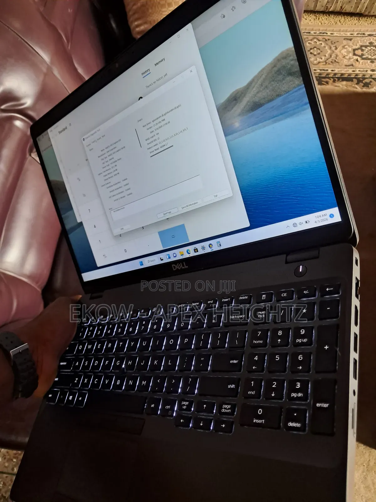 Laptop Dell Latitude 5501 16GB Intel Core i5 SSD 256GB