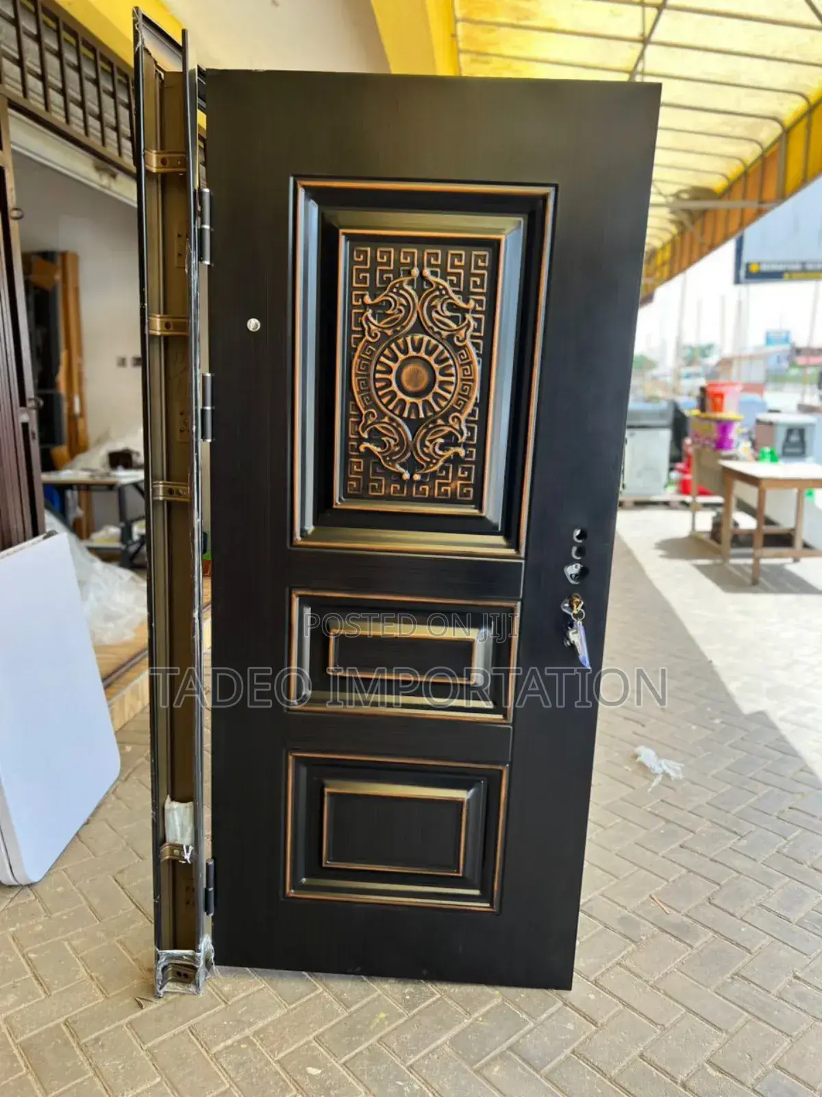 Quality Metal Security Doors Available For Outdoor Use