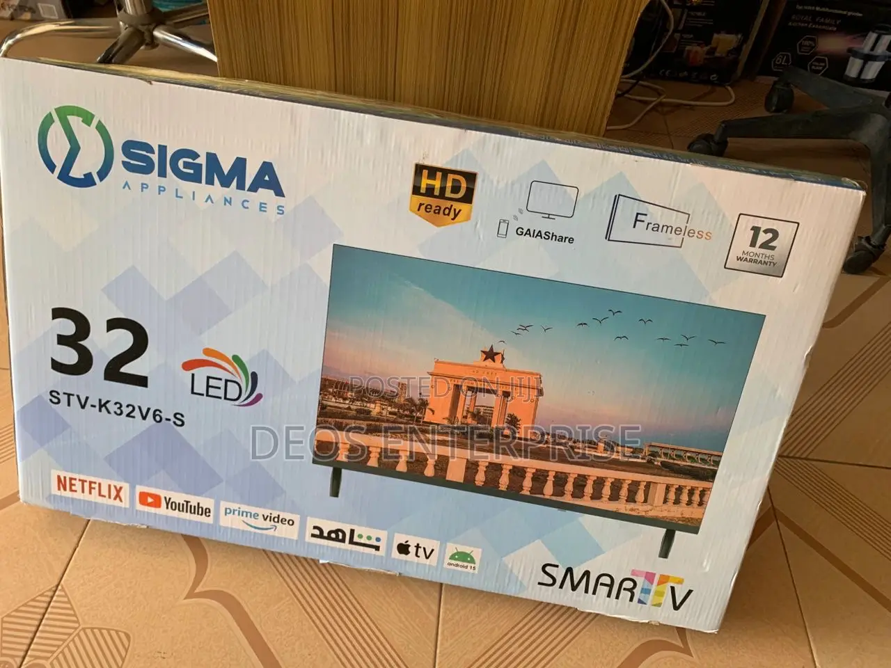 The Ultimate Sigma 32-Inch Smart Entertainment Hub