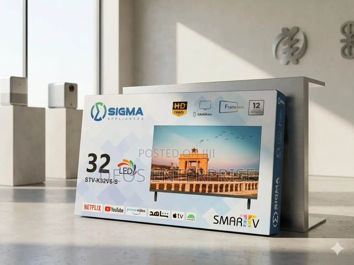 Sigma 32 Hd Led Tv Immersive Home Cinema Display Screen