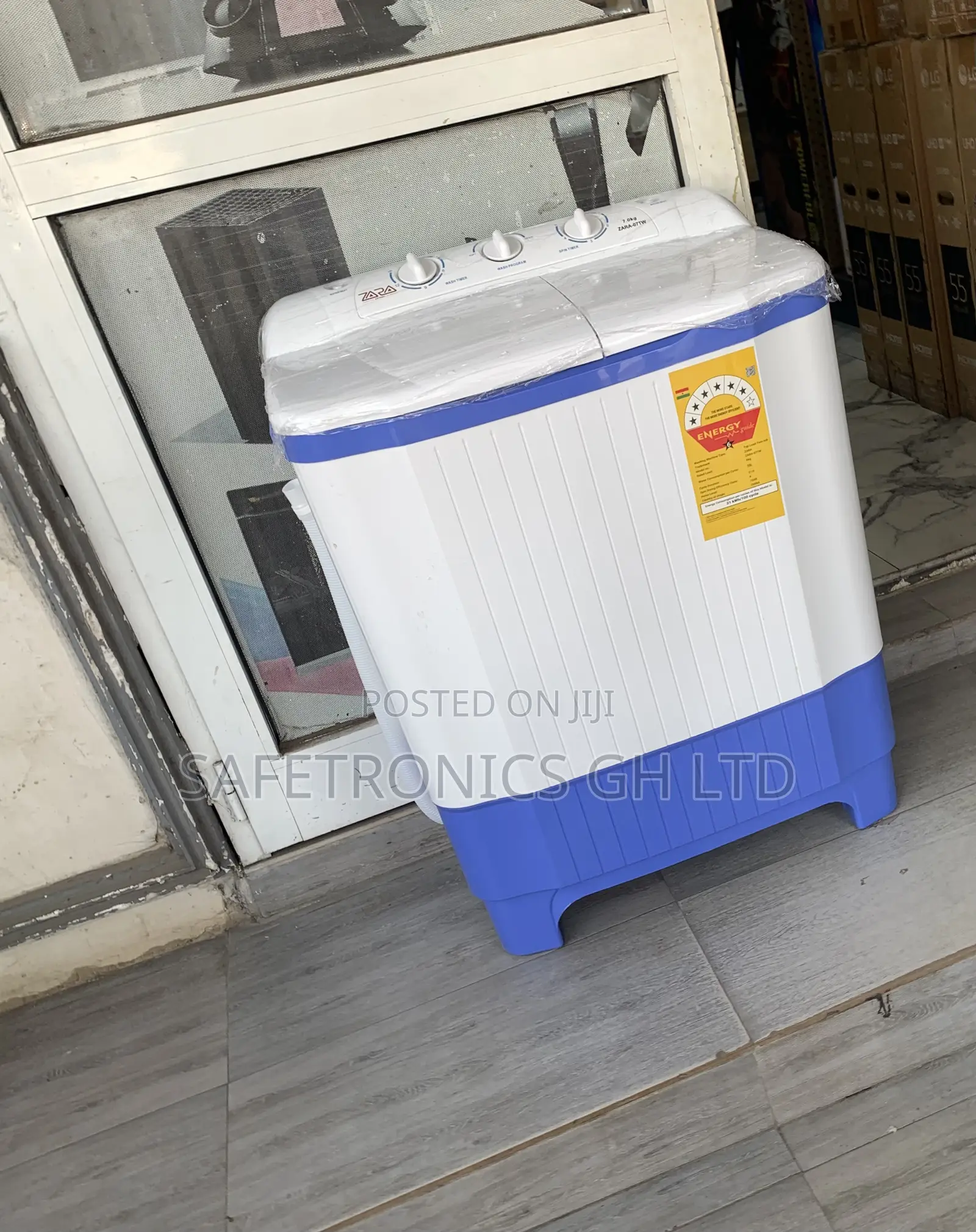 Purchase Premium 7kg Topload Zara Semiautomatic Twin Washingmachine
