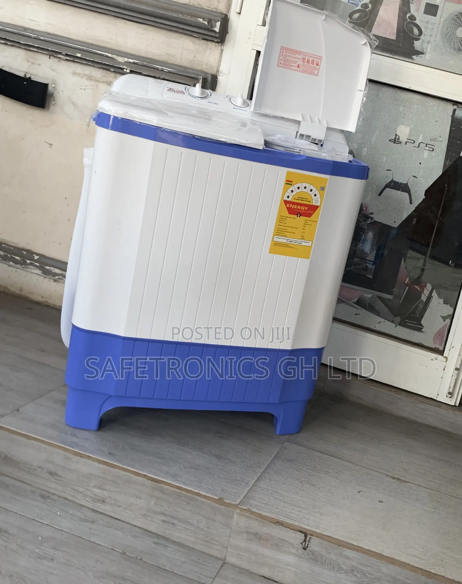 High Efficiency Top Semi-Automatic Twim Zara 7kg Washingmachine