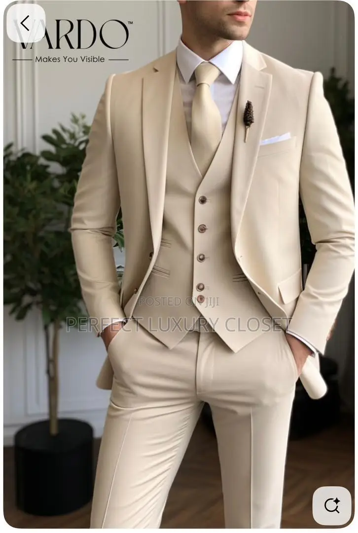 Perfect Luxury Closet Wedding Suit Available