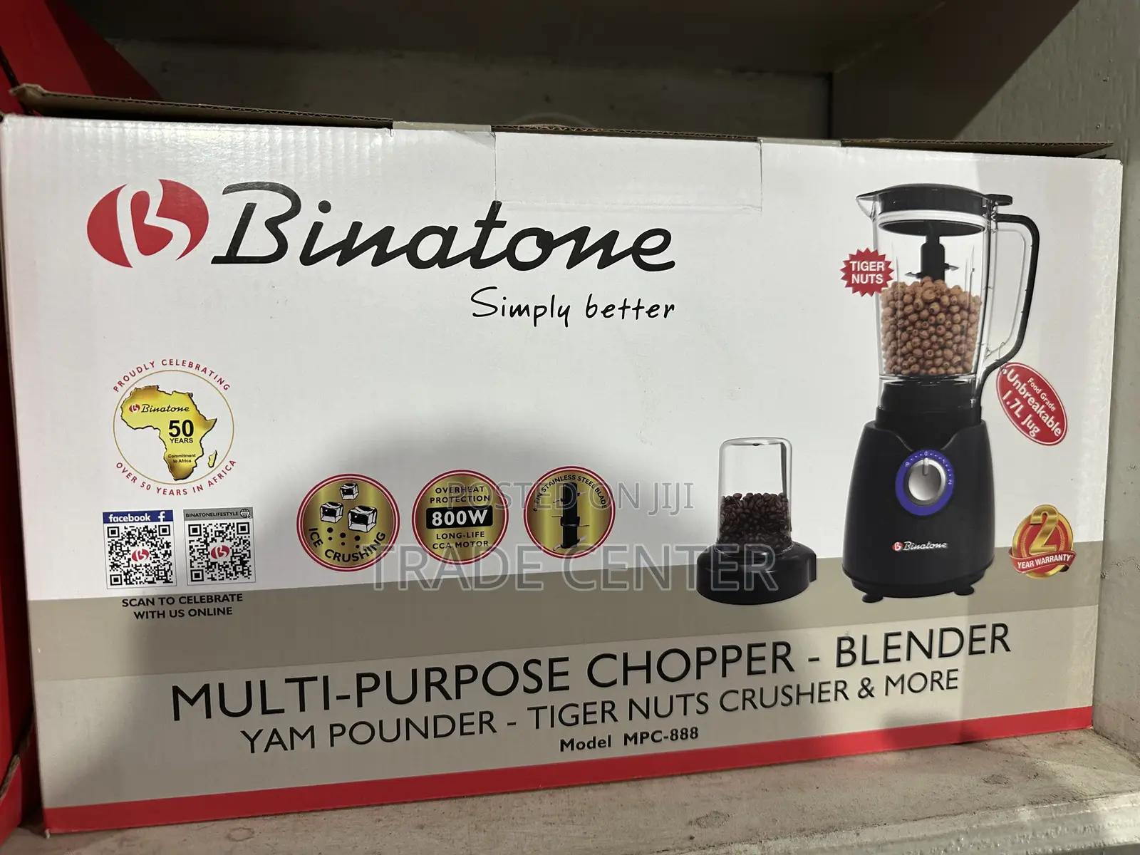 High Quality Binatone Blender With Grinder