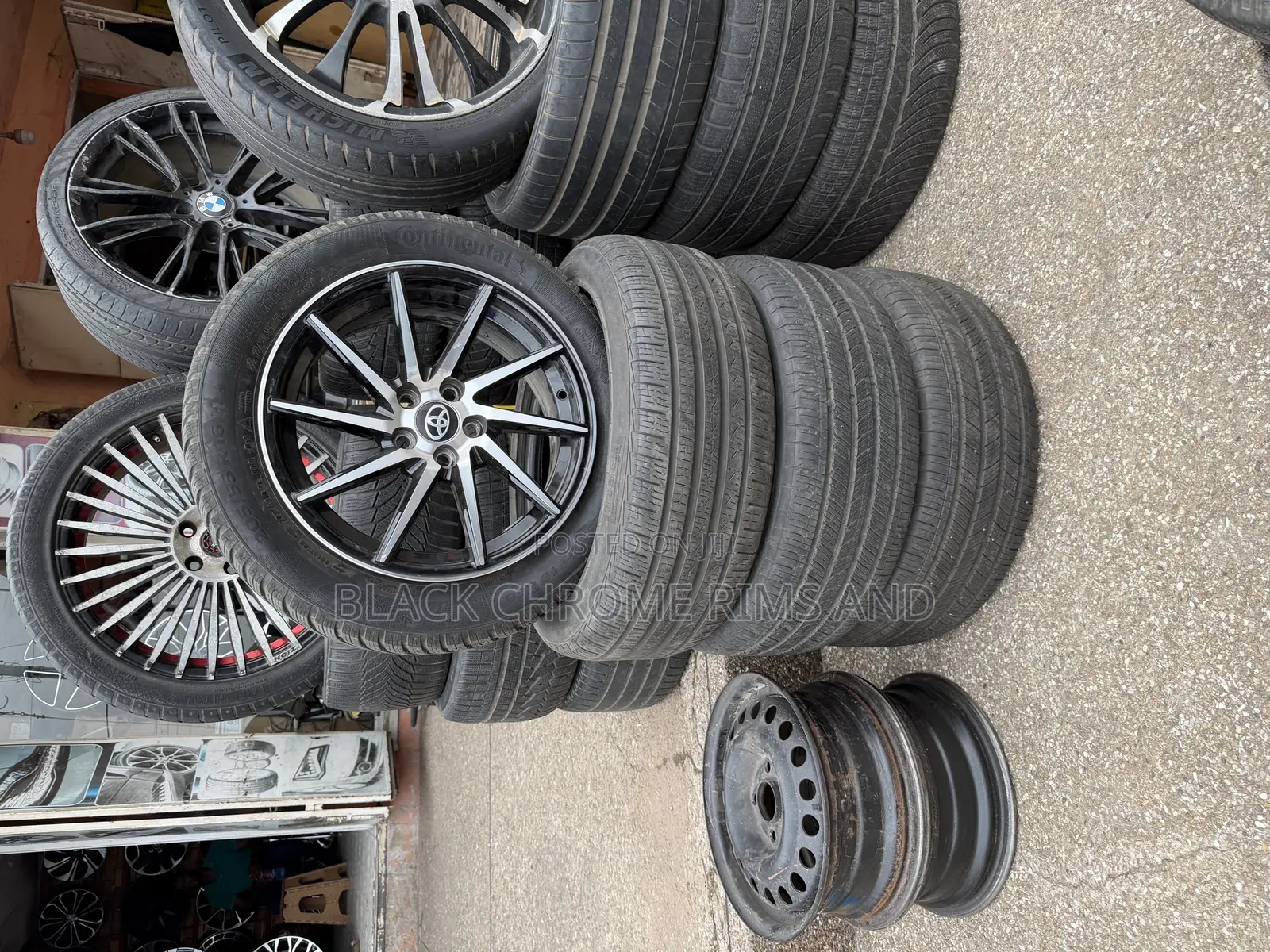 Home Used Rim With Tires 16