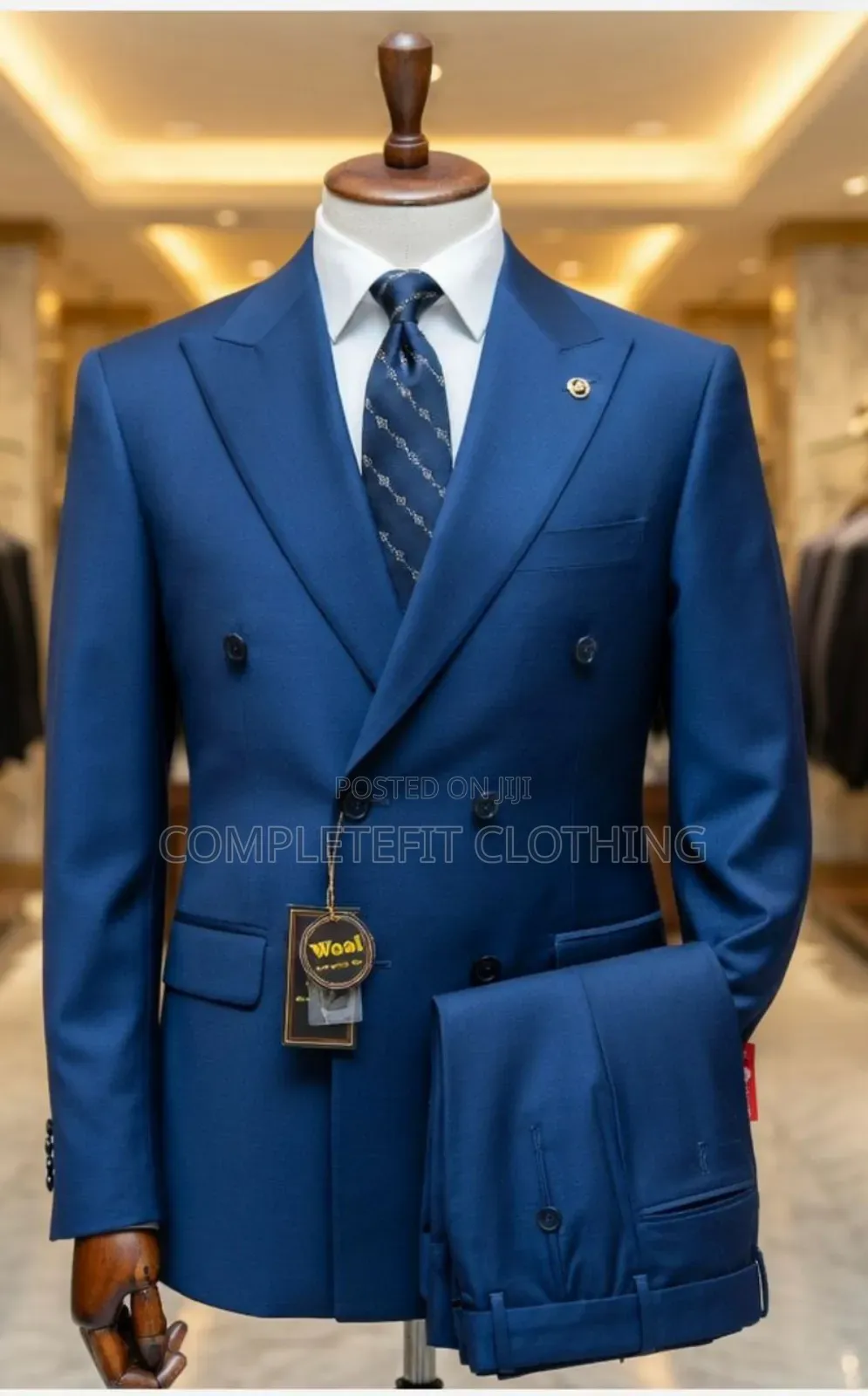Gray Double Breasted Suits for Men