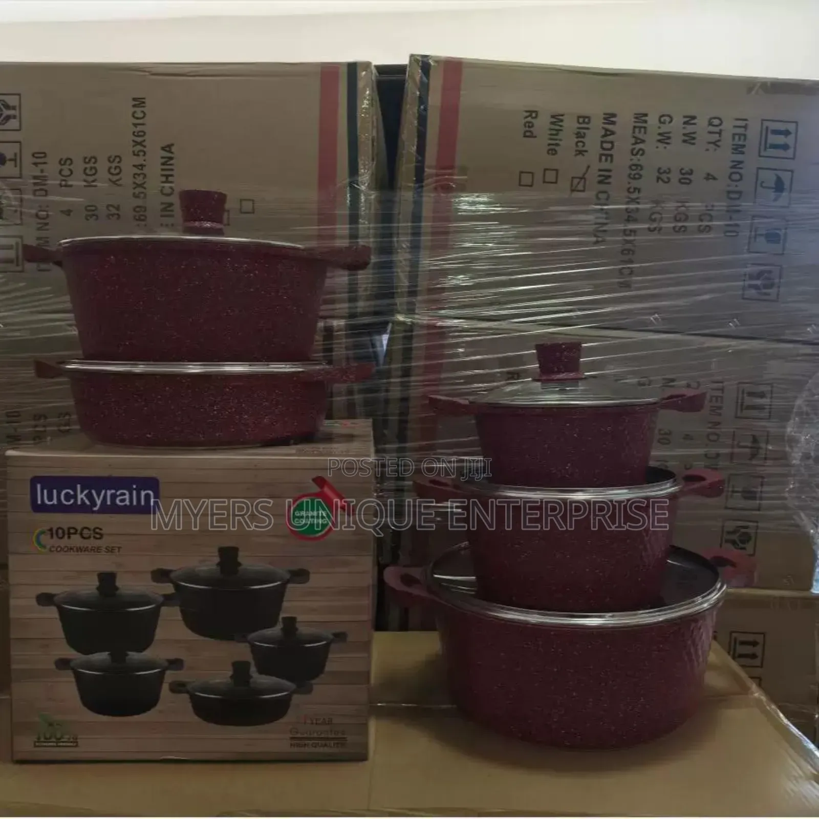 Affordable 10pcs Cookwares For Cooking Your Meals (Non-stick)